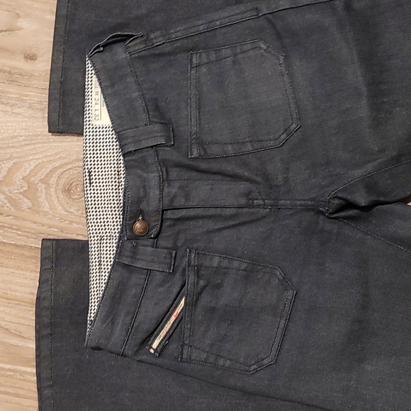 Diesel "Fluzi" Dark Denim Wide Leg Flare Jean's - Picture 4 of 9